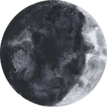 Waxing Crescent phase in moon cycle
